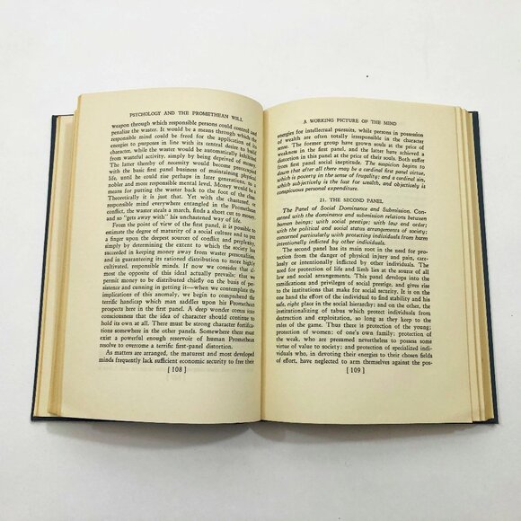 Vintage Psychology and the Promethean Will William H. Sheldon 1936 HBDC - Picture 9 of 11